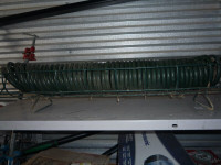 Coiled Watering Hose & Storage Rack