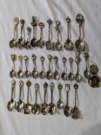 Collector souvenir spoons United States themed lot 