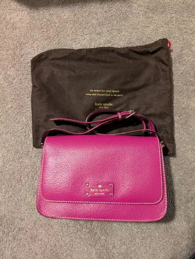 Kate Spade Pink Crossbody Bag, View more