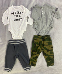 3-6 month boys outfits 