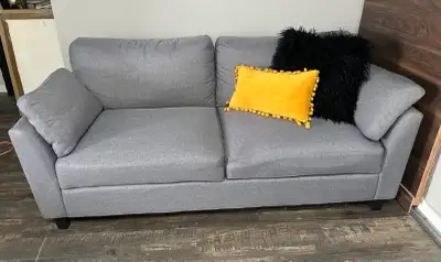 Grey Loveseat, View more