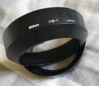 2 Nikon HB-1 lens hoods