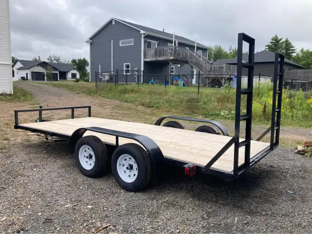 7X16 NEW CUSTOM BUILT TRAILER WITH 2 - 3500 AXLES CALL5064613657