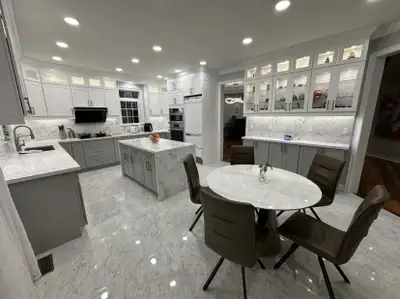All wood kitchen and bathroom warehouse. Offer free computer design . Free interior consultation and...