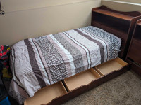 Captain's Bed Frame - Single