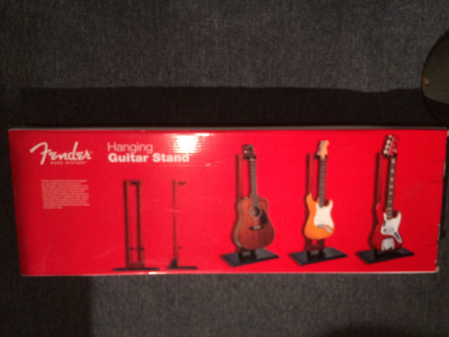 NEW Fender display-type guitar stand-electric or acoustic in Guitars in Dartmouth - Image 2