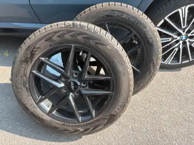 I'm selling a set of Yokohama IceGuard winter tires mounted on ART wheels, size 215/55R16 97H. These...