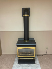 STAND ALONE MAJESTIC  GAS FIREPLACE WITH VENT