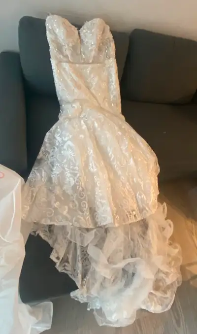 Wedding Dress- Galina Signature - Used, Mermaid style, View more