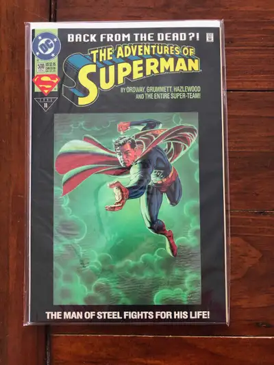 The Adventures of Superman - DC Comics - issue 500 - June 1993, View more