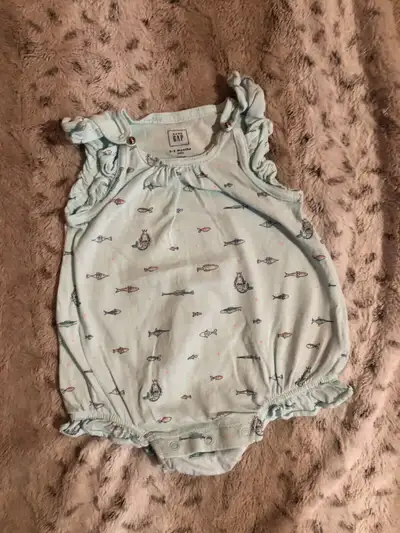 Baby girl Gap onesie, 0-3 months, View more