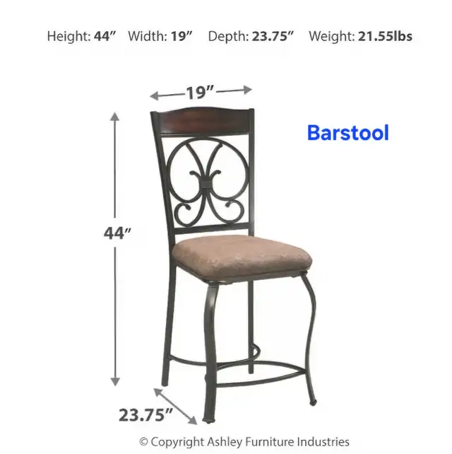 Ashley Glambrey Table & Chairs in Dining Tables & Sets in Oakville / Halton Region - Image 9