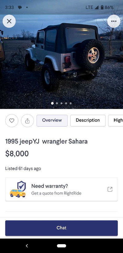 1995 Jeep Yj