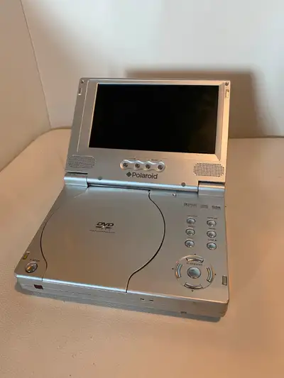 Vintage Polaroid portable LCD DVD player, View more