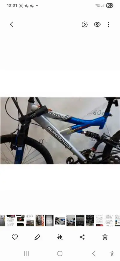 Supercycle Nitrous Dual Suspension Bike 24 inch wheels, View more