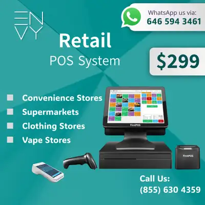 15” NEW POS System for Retail, Hospitality, Salons  & Takeaways, View more