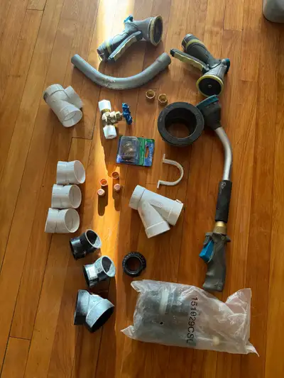 New plumbing fittings /gardening sprayers, outdoor fittings etc, View more