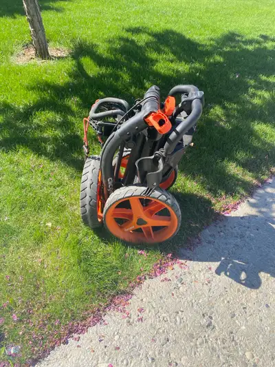 Golf push cart., View more