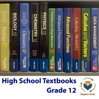 Grade 12 , Current High School Textbooks, Inner GTA Delivery