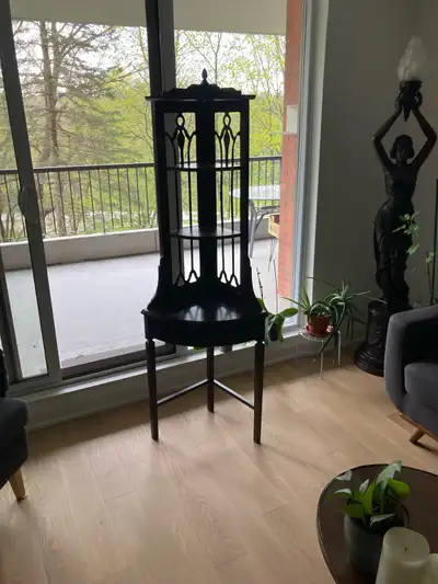 Vintage corner stand, View more