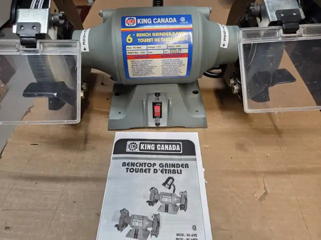 Meule d'établi King Canada (touret) in Power Tools in Saint-Jean-sur-Richelieu - Image 3