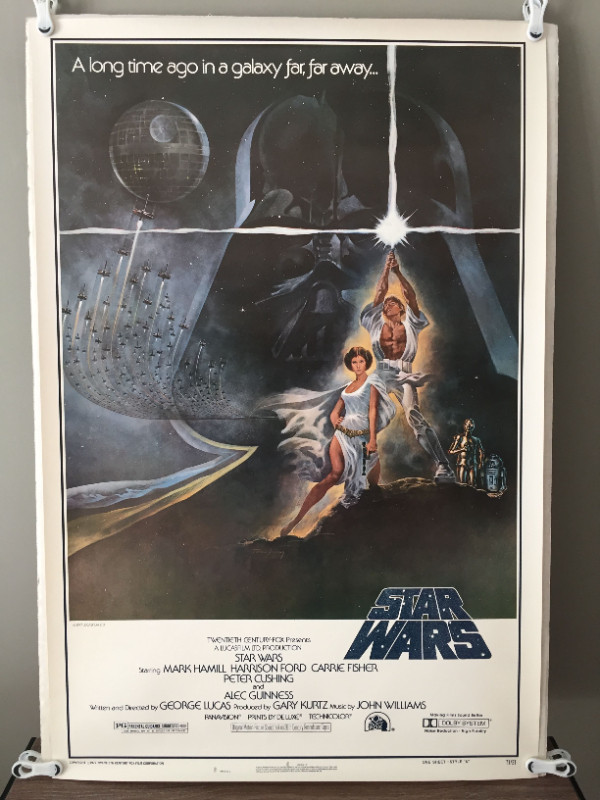 Star Wars (1977) Style A R82 Poster in Arts & Collectibles in St. Catharines