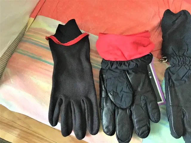 New Grandoe GCS Winter Ski Gloves XL, Gants Hiver Neuf Black62863732767618123