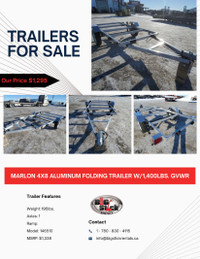 Aluminum Folding Trailer