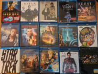 HD Blu-ray lot for sale + NEW + LIKE NEW + MOVIES / DOCs / SHOWS
