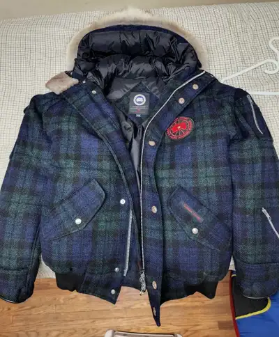 Canada Goose x Yuki Matsuda Harris Tweed Bomber XL, View more