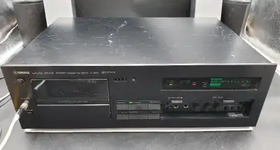YAMAHA NATURAL SOUND K 950 STEREO CASSETTE DECK METAL JAPAN, View more