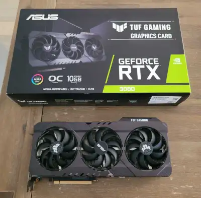 Asus Tuf Gaming OC 3080 10GB GDDR6X, View more