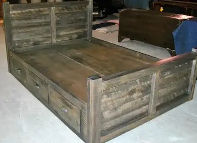 HANDCRAFTED SOLID PINE STORAGE BEDS  !  SAVE   $  200  !, View more