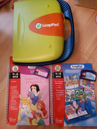 LeapPad with 2 books