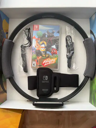 Nintendo Switch Ring Fit Adventure Bundle, View more