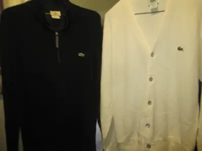 Lacoste Sweater And Polo Shirt  Made In France  Various New, View more