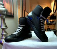 2 pairs of Ralph Lauren Purple Label sneakers 