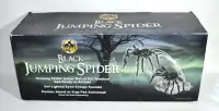 Spirit Halloween 21 Inch LED Black Jumping Spider Animatronic