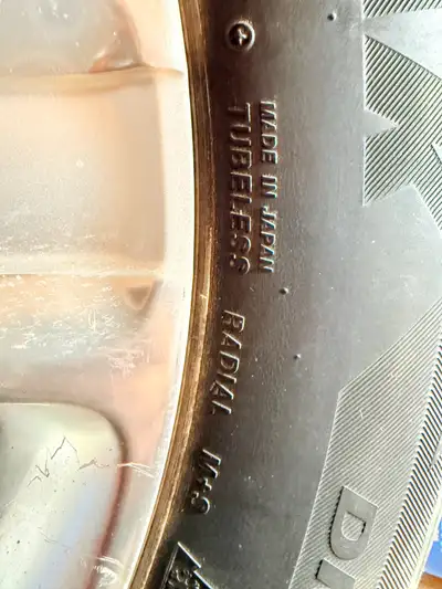 Sold my 2018 RAM 1500. Good condition 20' Bridgestone Blizzak Tires with OEM Alloy Rims. TPMS instal...