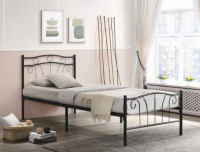 Metal bed frame on sale , single and double available 