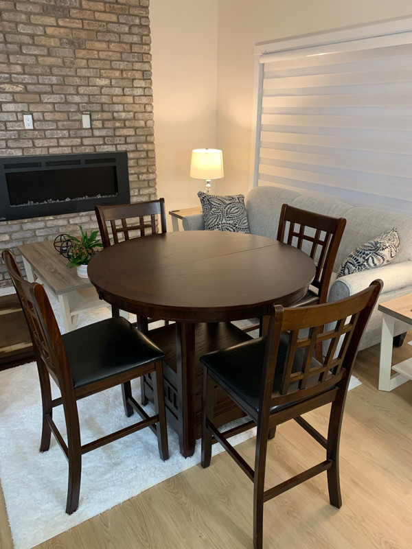 Dena 5-Piece Dining Package (the Brick) in Dining Tables & Sets in Edmonton - Image 2