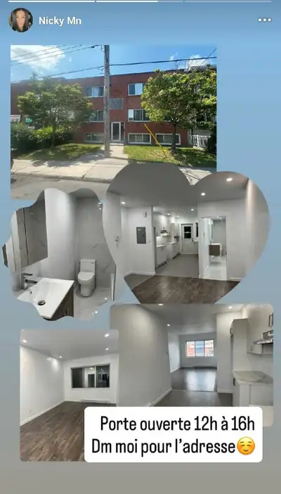 4 1/2 for rent