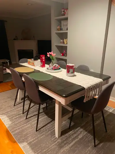 Wooden Dining Table (table fit up to 8 people), View more