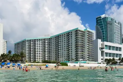 Location: Sea Air Towers, Hollywood, Florida, USA (Property located directly on beach, next to the D...