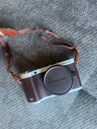 Samsung NX300 camera with lenses