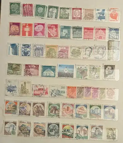 Stamp Collection --- Europe , View more