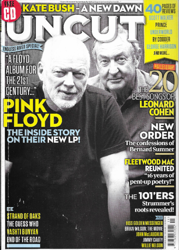 UNCUT Music Magazine Nov 2014 Iss #210 PINK FLOYD Willie Nelson in Magazines in Ottawa