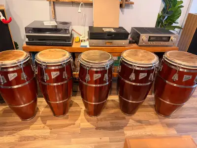 ENSEMBLE DE 5 CONGAS MOPERC 5 SET DRUMS, View more