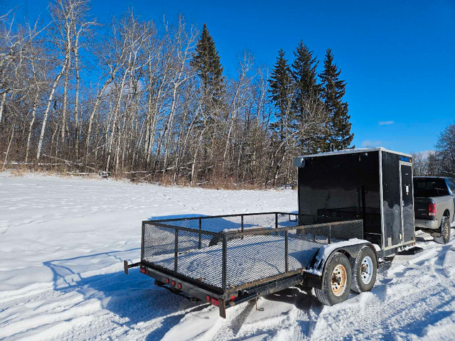 Heated enclosed washroom trailer  in Other in St. Albert - Image 2