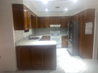 GOOD CONDITION SOLID WOOD KITCHEN CABINETS FOR SALE!